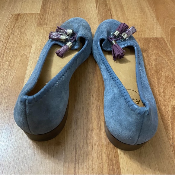 NWOB Jack Rogers Grace Tassel Loafers Suede - Picture 4 of 16